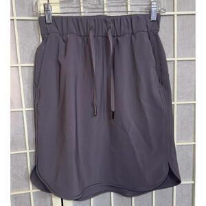 Lululemon On The Fly‎ Skirt Woven Athleisure Athletic Sporty Preppy Tennis 4